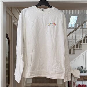 NWOT loverboy Rainbow Sweatshirt